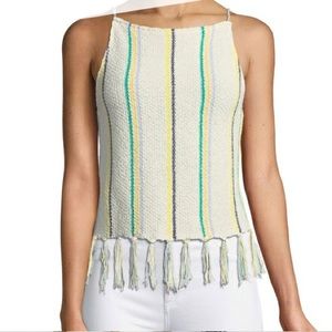 Striped Crochet Tank by Cupcakes & Cashmere
